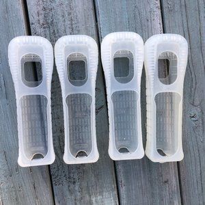 Nintendo Wii Remote Controller Sleeve Cover Bundle of 4